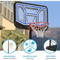 Canasta de baloncesto resistente con altura regulable - details 32