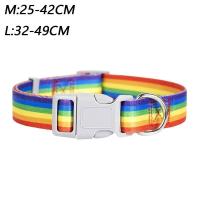 Cuerda tracción perros grandes, medianos y pequeños, Collar correa de nailon tejida, accesorios para mascotas, arcoíris, nuevo - details 11