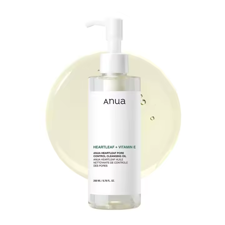 Aceite de Limpieza de Poros Anua Heartleaf Removedor de Punas de Maquillaje - 1