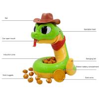 Juguete eléctrico de serpiente de cascabel: aterrador y complicado, ideal para juegos de fiesta, juego de fiesta de cazador de oro de serpiente de cascabel hambriento para niños y niñas - details 12