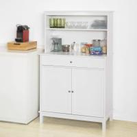 Cómoda Armario de Almacenamiento Buffet de Cocina L90 x D40 x H148cm - details 1