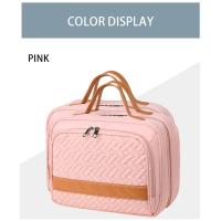 Bolsa de lavado de viaje con Gancho Bolsa de cosméticos portátil Bolsa de viaje impermeable para mujer - details 12