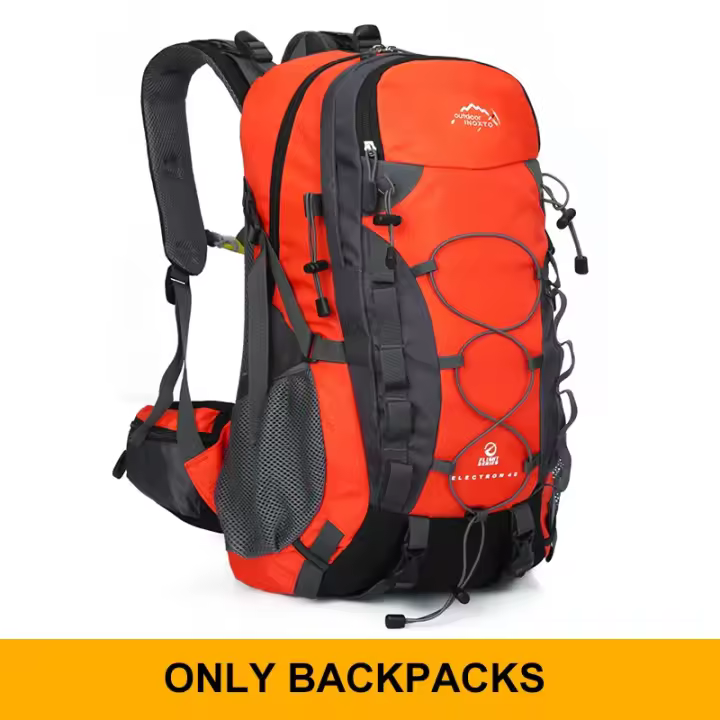 Mochila de almacenamiento Inoxto para senderismo, 40 litros, bolsa de alta resistencia, montañismo, senderismo y camping - 1