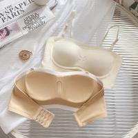 Sujetador sin costuras para mujer, sujetadores de alta calidad para mujer, Sujetador deportivo sin tirantes, Top deportivo Push Up sin aros de talla grande - details 8