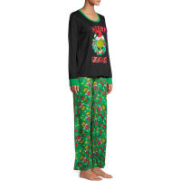Dr. Seuss GRINCH Who Stole Christmas Matching Family conjuntos de pijama para hombres, mujeres, niños, bebé - details 8