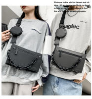Nuevos bolsos para hombres y mujeres, bolsos de cadena personalizados de moda, bolsos de mensajero de hombro neutros y versátiles de moda, bolsos cuadrados pequeños. - details 25