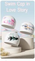 Gorro de natación de silicona para mujer, gorro de baño resistente al agua y duradero para pelo largo, antideslizante, nuevo - details 0