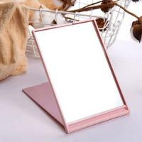 Espejo plegable Mini espejo de maquillaje portátil de pie pequeño espejo de tocador plegable compacto herramientas cosméticas de bolsillo - details 3