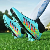 Botas de fútbol profesionales FG/TF para hombre, zapatos de fútbol para exteriores, tobillo alto, zapatos de fútbol de césped para niños, zapatos de entrenamiento - details 14