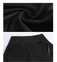Alo yoga falso dos piezas pantalones deportivos estilo de mujer cintura alta elevación de cadera correr pantalones de fitness pantalones de yoga nude sin trazos - details 5
