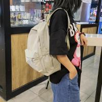 Mochila Mujer Gran Capacidad, Nylon, Color Sólido, Bolsos para Mujer - details 3