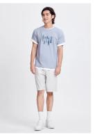 Camiseta de Algodón Puro Suave y Cómoda para Hombres Semir Manga Corta, Estilo de Comute Urban, Nueva Colección Verano 2024 - details 1