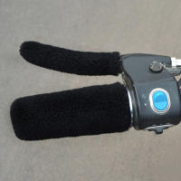 Mountain Bike Handlebar Velvet Grip Shock Absorption Soft Handlebar Grip for Cycling Enthusiast Lover - details 1