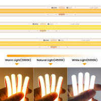 GAHADA Luz de Tira LED Adhesiva Impermeable IP65, Flexible, 288LEDs/m, Enchufe de Energía Europea - details 2