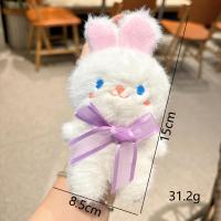 Llavero de conejito lindo de moda muñeca de juguete de peluche muñeca de adornos colgantes - details 0
