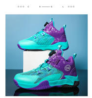 Zapatillas de baloncesto para niños, zapatos con botón giratorio para niños - details 16