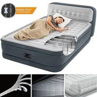 colchon hinchable, colchon con cabecero, intex, colchón hinchable, colchón con hinchador