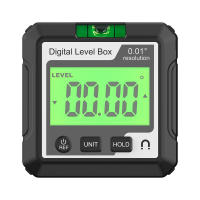 Inclinómetro Digital de 4x90 °, transportador de ángulo de nivel, retroiluminación, medidor de pendiente, Base magnética, goniómetro electrónico - details 10