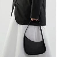 Nueva Bolsa De Hombro De Las Mujeres De Media Luna, De Moda Bajo El Brazo Suave Vintage Cierre De Cremallera Bolsa De Hombro - details 17