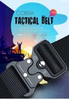 Caza al aire libre táctica de metal, hebilla de aleación, cinturón de lona multifunción del Cuerpo de Marines de alta calidad para hombres - details 4