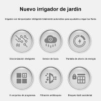 Temporizador de riego de jardín, dispositivo de riego de balcón, controlador de sistema de riego inteligente - details 1