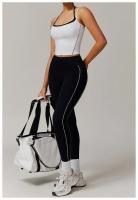 Pantalones de Yoga de cintura alta con sensación de nube para mujer, pantalones deportivos de secado rápido para correr, ropa exterior de ocio, pantalones de chándal ajustados - details 18