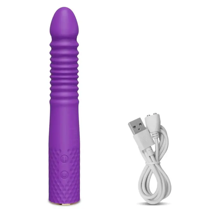 Leten Vibrador Telescópico Automático Estimulación Realista de Punta G Spot Clítoro Anal para Mujeres Juguetes Sensuales para Adultos 18 - 1