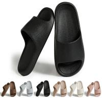 Zapatillas de mujer a la moda, Sandalias planas de verano, zapatillas de baño ligeras de EVA para el hogar, tobogán de interior para masaje para parejas, zapato de ducha 2024 - details 2