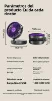 Nuevo ventilador luminoso plegable multifunción de escritorio USB silencioso mini ventilador pequeño cuatro en uno ventilador de circulación de aire - details 20