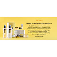 radiant glow effective ingredients glass skin korean skincare set advanced 96 snail serum morning