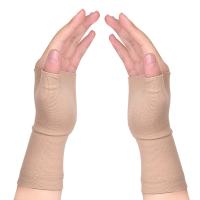 Muñequera deportiva, protector de muñeca, guantes de compresión para artritis, soporte para muñeca y pulgar, alivio del dolor, 1 par - details 13