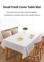 Mantel de Mesa PEVA Impermeable y Resistente al Aceite Diseño a Cuadros Negro y Blanco para Fiestas y Picnics al Aire Libre - details 0