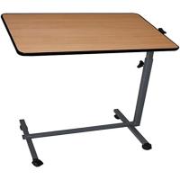 Mesa Auxiliar con Ruedas para Cama y Sofá, Madera, 40 x 60 x 70/105 cm - details 0