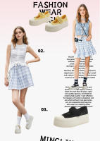 Nuevos zapatos blancos transpirables de suela gruesa que aumentan los zapatos de muffin zapatos casuales de moda zapatos versátiles de las mujeres - details 3