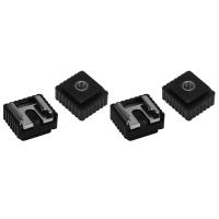 Adaptador de montaje de zapata para Flash de 4 piezas, rosca de 1/4 pulgadas para trípode de soporte de luz de estudio - details 0