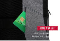 Bolso para ordenador portátil de negocios para hombre, mochila USB multifunción, mochila de gran capacidad. - details 3