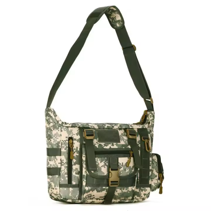 14 Pulgadas Portátil Hombro Documento Táctico Militar Molle Mensajero Deporte Crossbody Sling Bag - 1