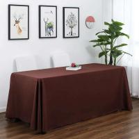 Mantel rectangular blanco de poliéster, utilizado para cumpleaños, bodas, banquetes, decoración de fiestas, mantel para mesa de comedor - details 4