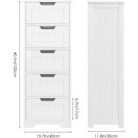 Cajonera de 5 Cajones Sinfonía Mueble de Almacenamiento Cómodo para Dormitorio - details 2
