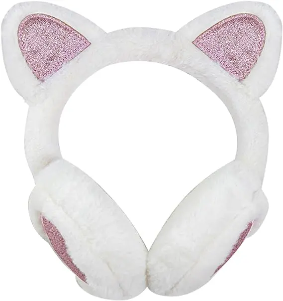 Orejeras para mujeres y niñas, accesorios de invierno, suaves y esponjosas, ajustables, para adultos, para exteriores, térmicas - 1