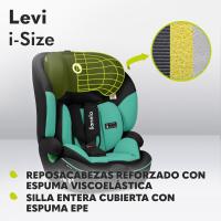 Silla infantil de coche 76-150 cm, Grupo 1 2 3, Protección Lateral, Reposacabezas ajustable de 10 etapas, Reposabrazos Cómodos, Respaldo Extraíble - details 44