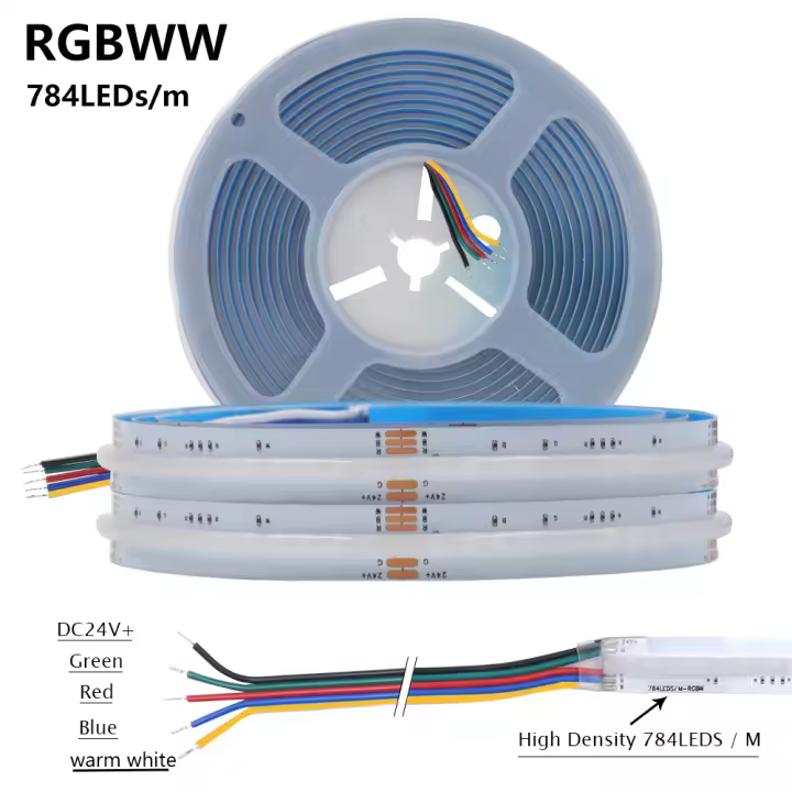 GAHADA Cinta LED de Alta Densidad Flexible Barra de Luz para Decoración de Habitaciones Interiores - 1