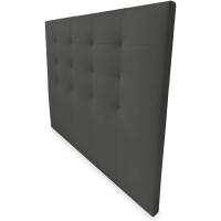 Molo Paris Acolchado de Alta Gama Tapizado en Piel Tamaño 160 x 120 cm Poste de Cama 150 Blanco - details 11