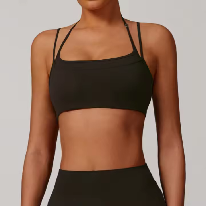 Sujetador Deportivo de Alta Soporte Estilo de Capa Múltiple Ideal para Yoga, Gimnasio, Correr - 1