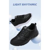 Zapatillas de correr de marca para hombre, zapatos de tenis ligeros, zapatos deportivos de cuero Pu impermeables para exteriores, entrenadores masculinos, zapatos atléticos - details 2