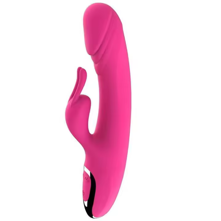 USB recargable de silicona conejo vibrador juguete sexual para mujeres G-Spot Clitoris estimulación masaje eléctrico dildo adulto producto masajero impermeable 18+ - 1
