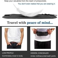 Riñonera Invisible antirrobo impermeable para correr, bolsa de viaje ultrafina multifuncional para teléfono móvil para hombres y mujeres, bolsa de ciclismo, 1 ud. - details 0
