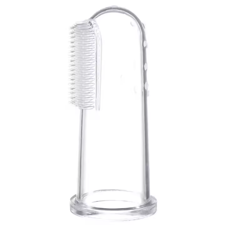 Cepillo de Dientes de Mascotas Suave de Silicagel Cepillo de Perro Teddy para Alivio del Mal aliento y Cuidado Dental - 1