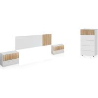 Armario Reversible Nitza Blanco Artik y Natur Medidas 190cm x 187cm x 40cm - details 13