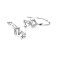 Latón color oro de 18 quilates, compatible con cuentas de medio agujero con ganchos de medio pasador para pendientes, joyería de alta calidad, accesorios para manualidades. - details 31